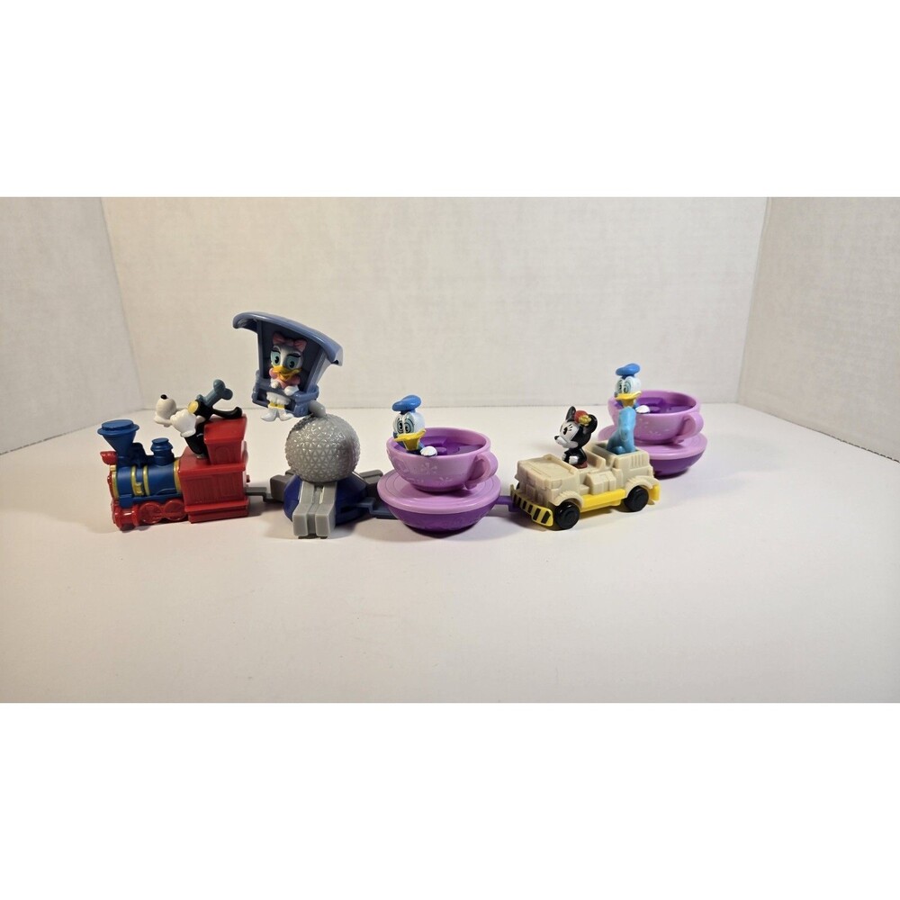 McDonald's Happy Meal Disney Mickey and Minnie's Runaway Railway 2020 Set Of 5